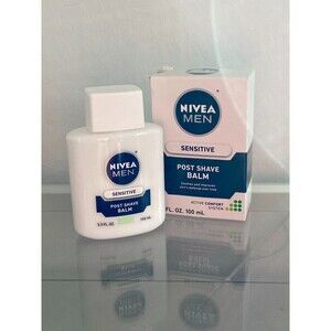Nivea Men Sensitive Post Shave Balm 3.3 fl oz (100 ml) NEW NIB Original Formula